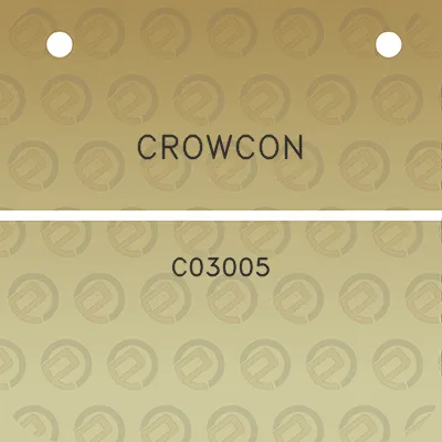 crowcon-c03005