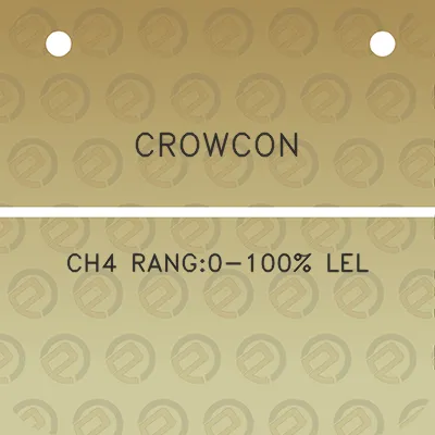 crowcon-ch4-rang0-100-lel