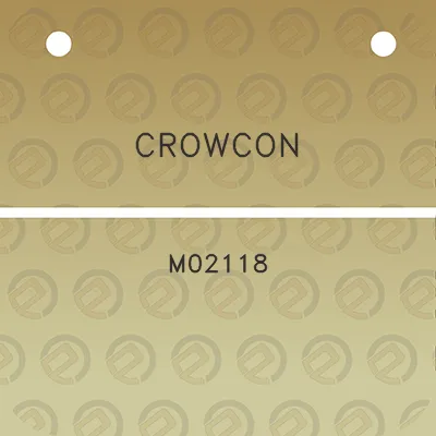 crowcon-m02118