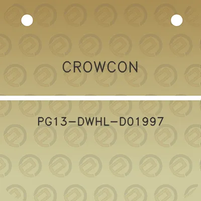 crowcon-pg13-dwhl-d01997