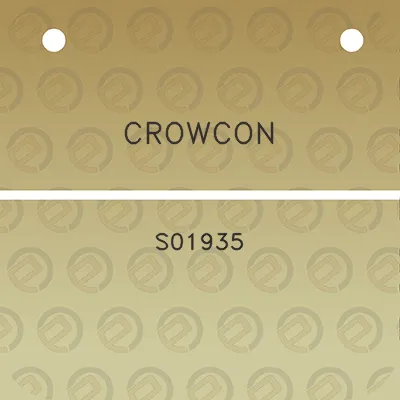 crowcon-s01935