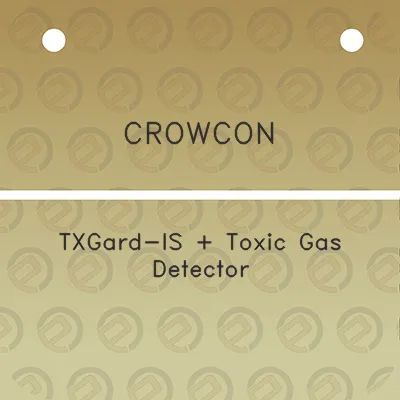 crowcon-txgard-is-toxic-gas-detector