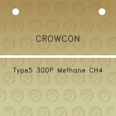 crowcon-type5-300p-methane-ch4