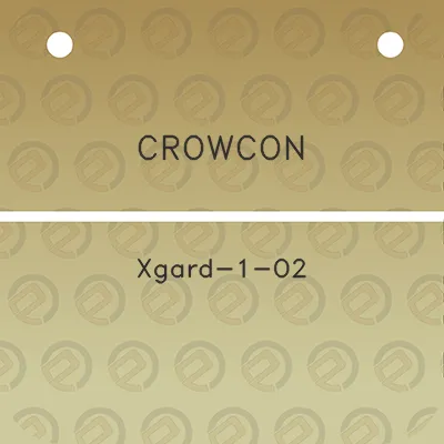 crowcon-xgard-1-o2