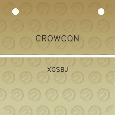 crowcon-xgsbj