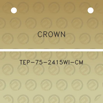 crown-tep-75-2415wi-cm