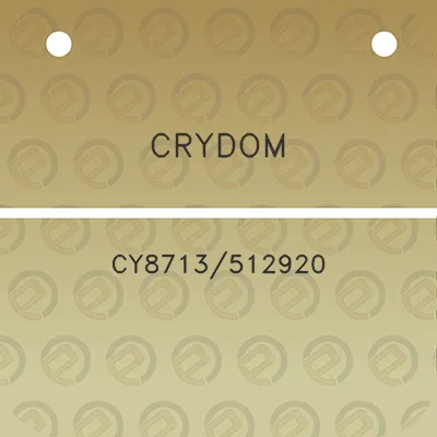 crydom-cy8713512920