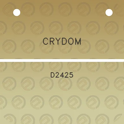 crydom-d2425