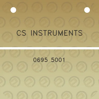 cs-instruments-0695-5001