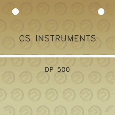 cs-instruments-dp-500