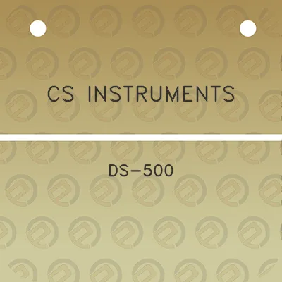 cs-instruments-ds-500