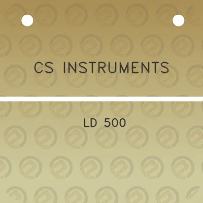 cs-instruments-ld-500