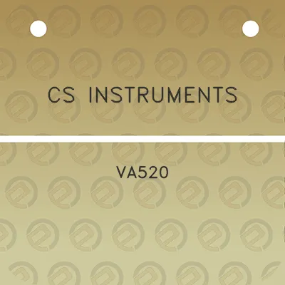 cs-instruments-va520