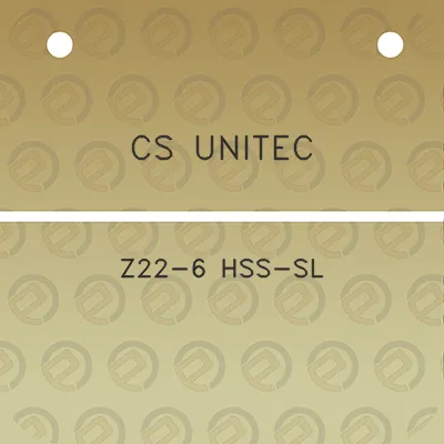 cs-unitec-z22-6-hss-sl