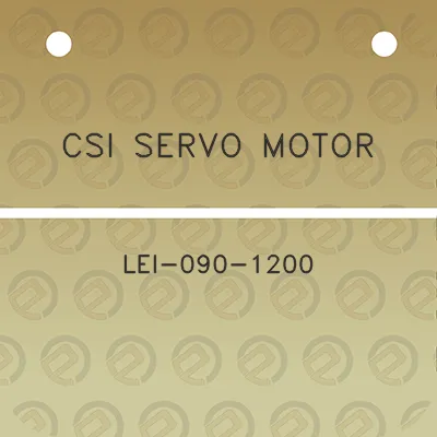 csi-servo-motor-lei-090-1200