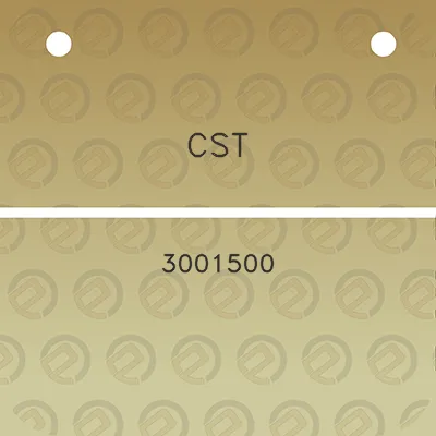 cst-3001500