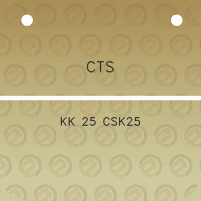 cts-kk-25-csk25