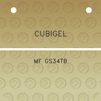 cubigel-mf-gs34tb