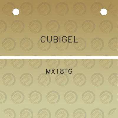 cubigel-mx18tg