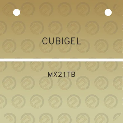 cubigel-mx21tb