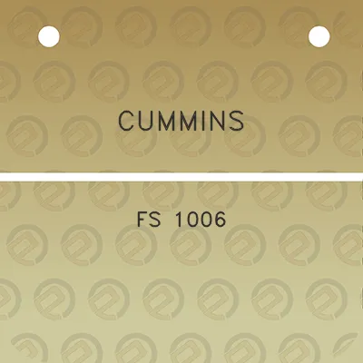 cummins-fs-1006