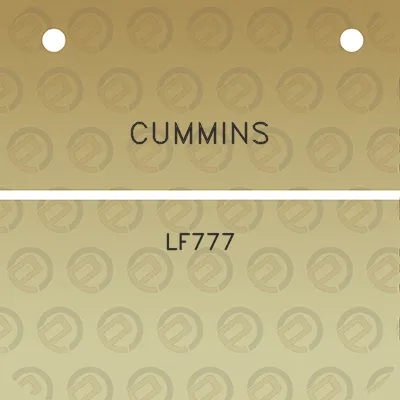 cummins-lf777