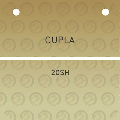 cupla-20sh