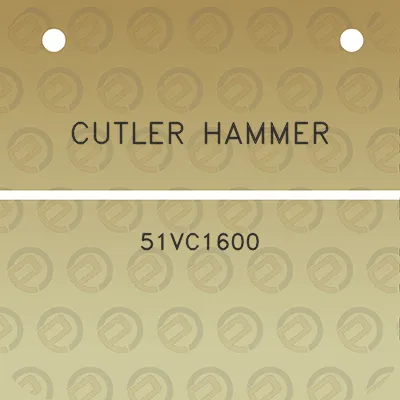 cutler-hammer-51vc1600