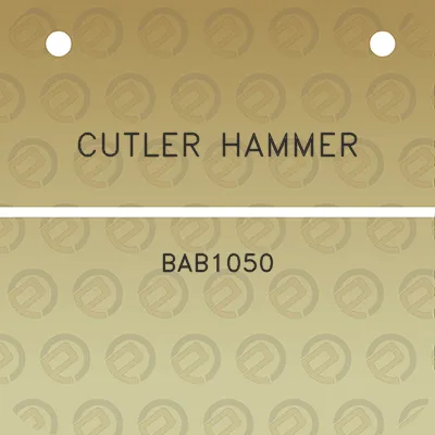 cutler-hammer-bab1050