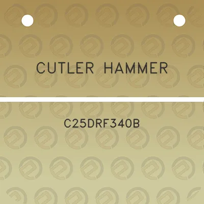 cutler-hammer-c25drf340b