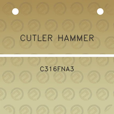 cutler-hammer-c316fna3