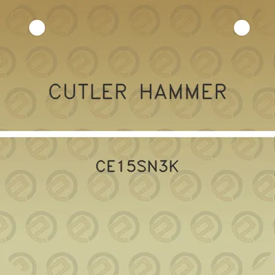 cutler-hammer-ce15sn3k