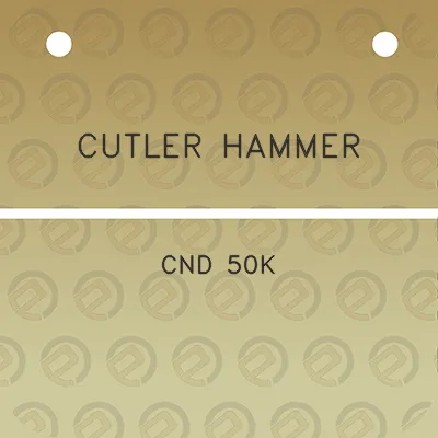 cutler-hammer-cnd-50k