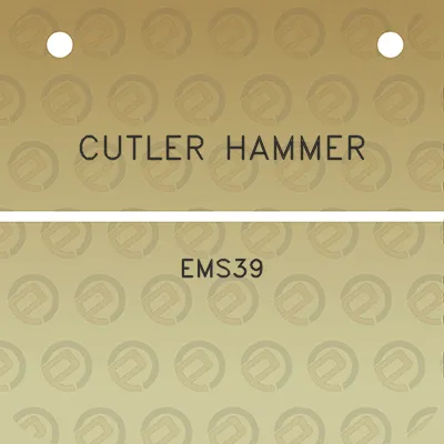 cutler-hammer-ems39