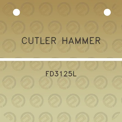 cutler-hammer-fd3125l