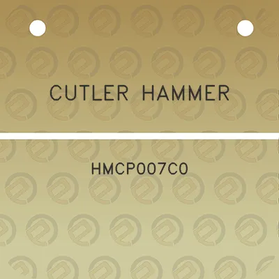 cutler-hammer-hmcp007c0