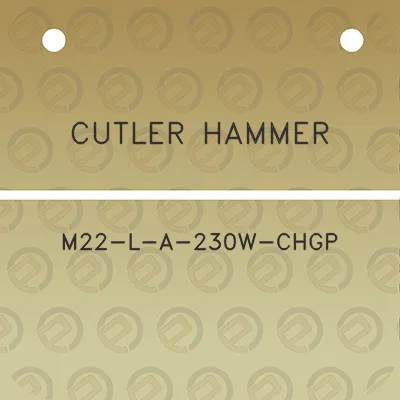 cutler-hammer-m22-l-a-230w-chgp