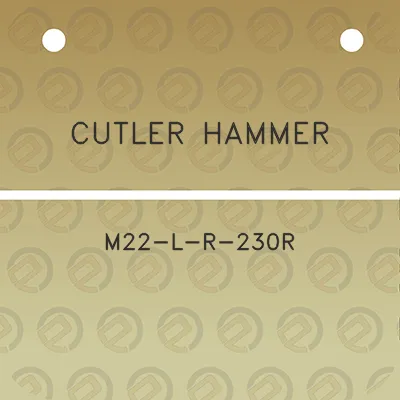 cutler-hammer-m22-l-r-230r