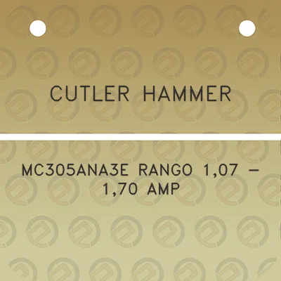 cutler-hammer-mc305ana3e-rango-107-170-amp