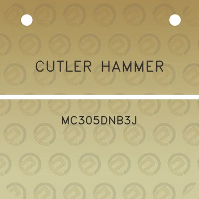 cutler-hammer-mc305dnb3j