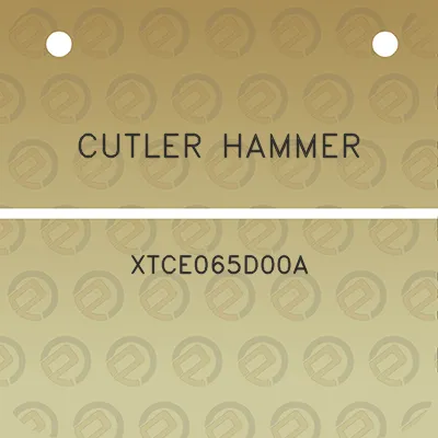 cutler-hammer-xtce065d00a