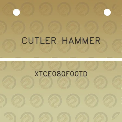 cutler-hammer-xtce080f00td