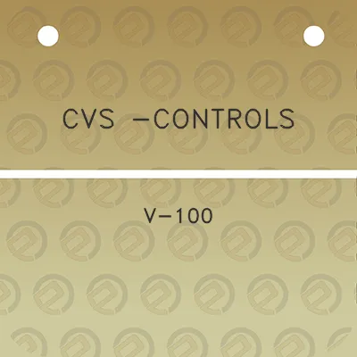 cvs-controls-v-100