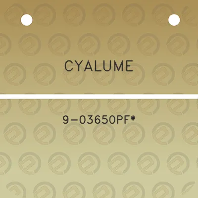 cyalume-9-03650pf