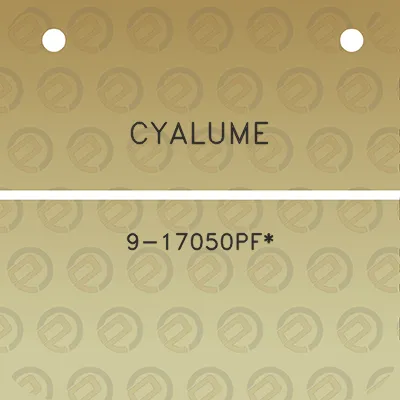 cyalume-9-17050pf