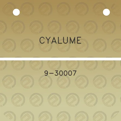 cyalume-9-30007