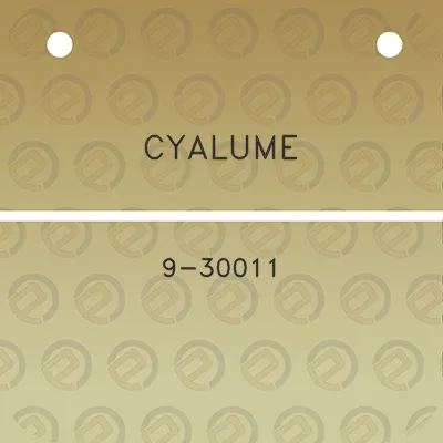 cyalume-9-30011