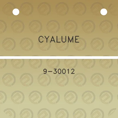 cyalume-9-30012