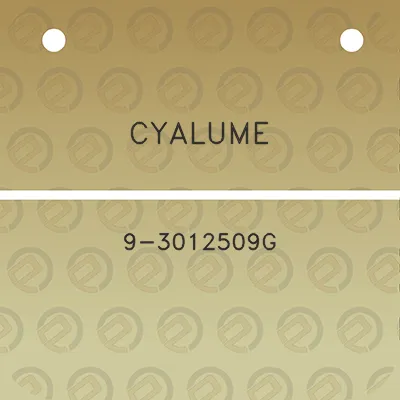 cyalume-9-3012509g