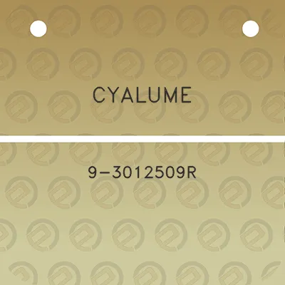 cyalume-9-3012509r